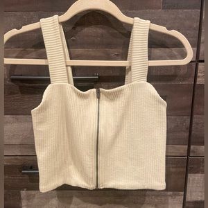 Offline by Aerie Seamless Zip Front Tank